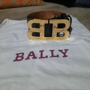 Bally B mirror black belt size 110 /44
